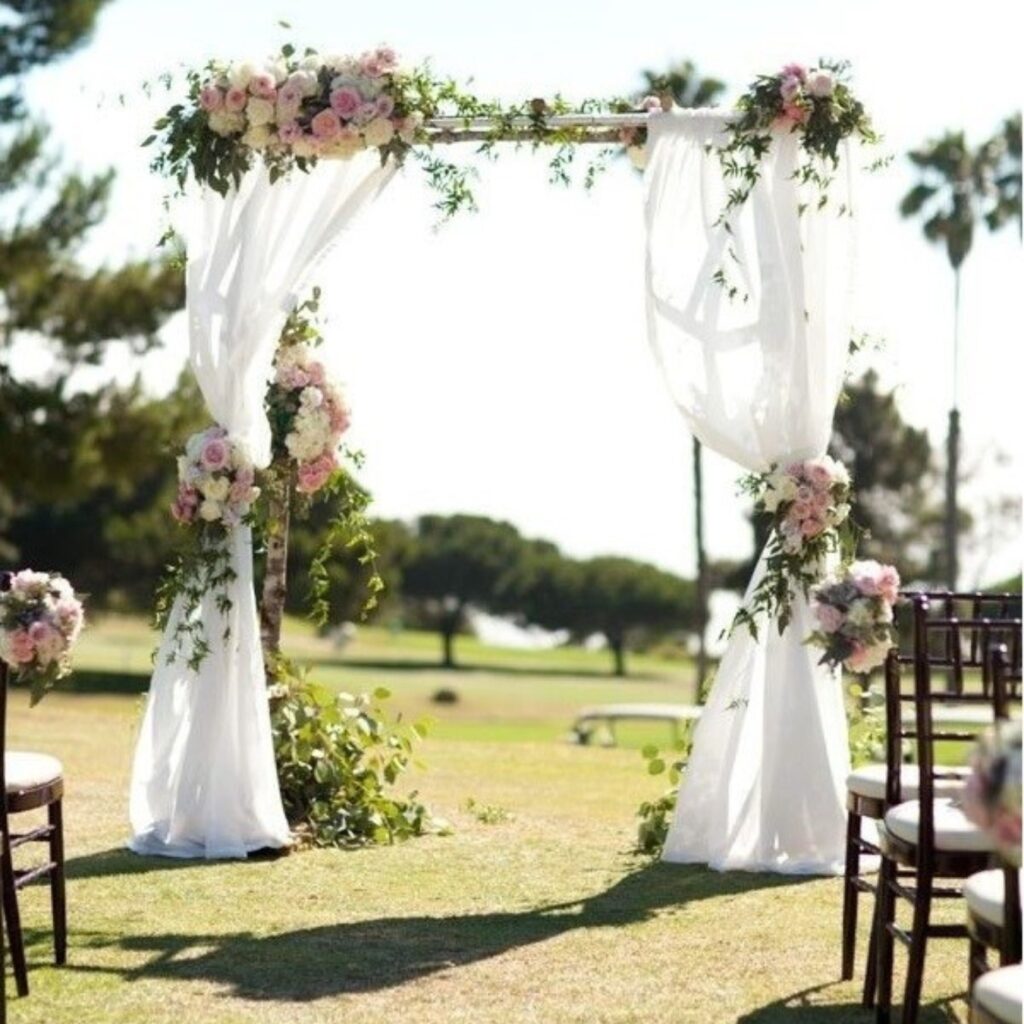 Meadow Arch Wedding Flower Arch