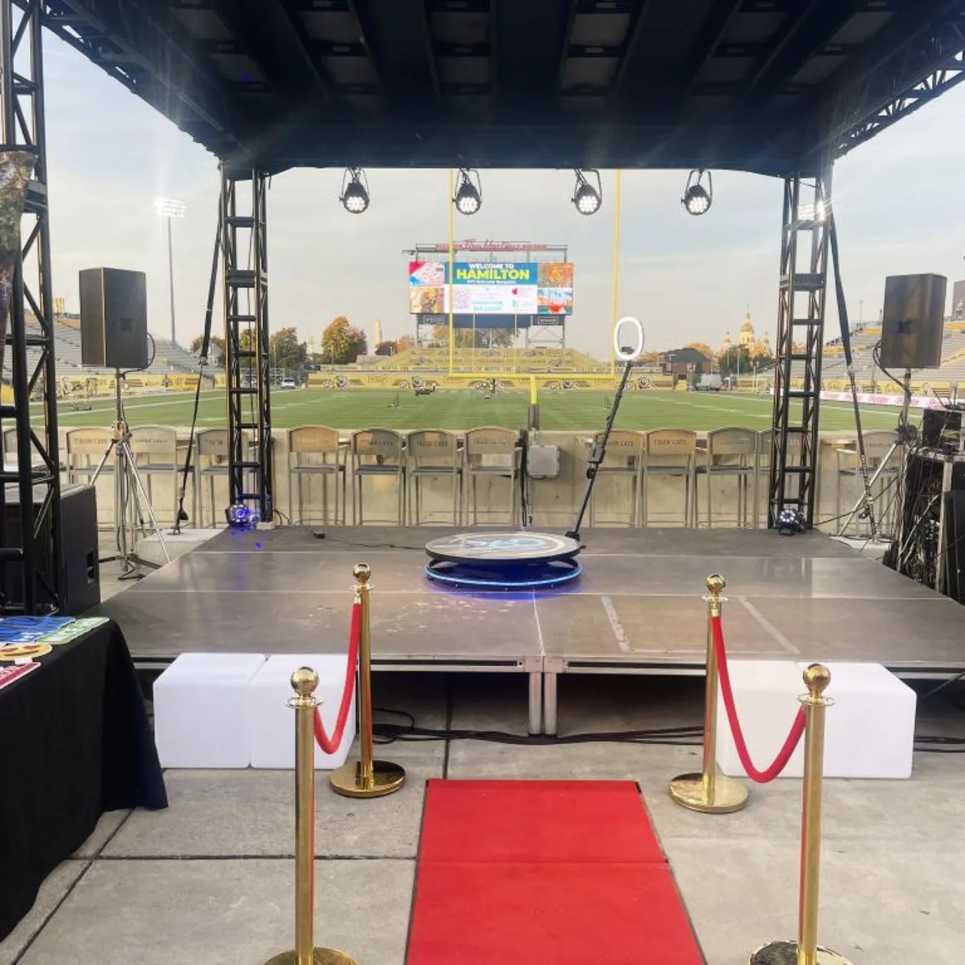 360 Booth for Rent Burlington