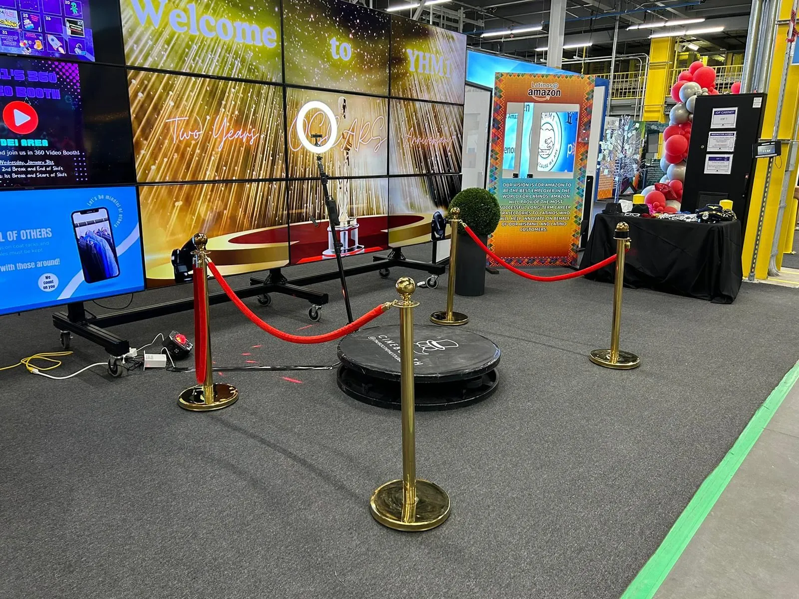 360 Booth for Rent Uxbridge